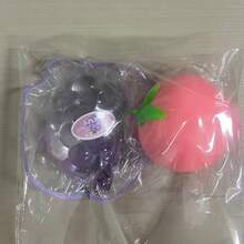 2026 Nuevo juguete de estrés creativo y realista en forma de melocotón, suave y de rebote lento, juguete perfecto para aliviar el estrés, regalo ideal para amigos, cumpleaños, fiestas, adecuado para hombres y mujeres - Multicolor - Ver 10