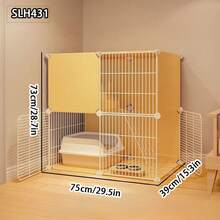 Không gian hoạt động rộng rãi trong nhà cho thú cưng, chuồng nuôi mèo lớn thoáng đãng, biệt thự nhỏ cho thú cưng. - Nhiều màu - Xem 2