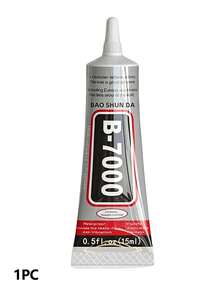 B-7000 水鑽手工膠 110ML/50ML/25ML/15ML 3.7fl.Oz 透明 B-7000 強力珠寶膠 透明工業黏著劑 適用於布料、手機、珠寶製作、水晶、寶石、石頭、木材、玻璃 - B-7000 - 查看 9
