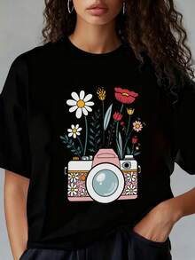 Magliette da donna - nero - Visualizzare 6