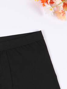 Men's Black Sexy Hollow Front Breathable Comfortable Daily Pouch Boxer Briefs With Bow Print Pattern - Black - View 4