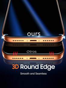 Shockproof Privacy Screen Protector 2pcs 17 Pro Max Privacy Anti-Spy Tempered Glass Screen Protector, Easy Installation, 9H Hardness, Scratch-Resistant, Compatible With Phone Cases, Full Screen Coverage, Bubble-Free, Suitable For 17 Pro Max/17 Pro/17 Air/17e/116 Pro Max/16 Pro/16 Plus/16e/16/15/14/13/12/11, Phone Accessories, Essential For Daily Life And Office Use, Mother's Day Gift - Black - View 6