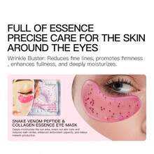 20pcs (10 Pairs) Wrinkle Reducing Eye Gel Patches, Eye Care, Fade Dark Circles, Gel Eye Masks, Great Gift For Halloween, Christmas, New Year, Mother's Day, Father's Day And Valentine's Day, Suitable For Both Men And Women (Bride, Eye Mask, Hen Do Bags Fillers, Beauty, Face Mask, Valentine's Day, Travel Essentials, Mother's Day Gift, Travel) - Multicolor - View 6