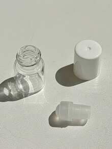 1-5pcs Small Glass Roll-On Bottles, Suitable For Small Bottles, Mini Transparent Glass Cosmetic Serum Bottles, Perfect For Traveling With Perfume, Essential Oils Or Skincare Samples, Convenient To Refill - Multicolor - View 4