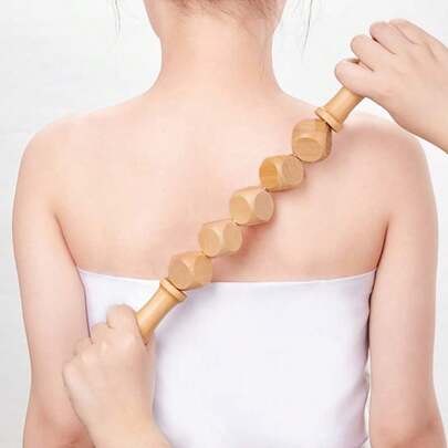 Bộ dụng cụ massage 5 trong 1: Máy massage chân, máy massage lưng, máy massage bàn chân, máy massage bụng, máy massage dẫn lưu bạch huyết bằng gỗ. Dụng cụ trị liệu bằng gỗ giúp giảm căng cơ, định hình cơ thể và tăng cường vóc dáng. Món quà tuyệt vời nhất dành cho phụ nữ, nam giới và các bà mẹ.