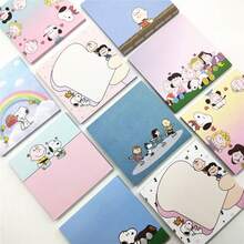 60 cuốn sổ tay ghi nhớ Snoopy dễ thương, quà tặng sinh nhật/quà tặng kèm tiệc/sưu tầm độc quyền dành cho người hâm mộ (kiểu ngẫu nhiên) - Nhiều màu - Xem 2