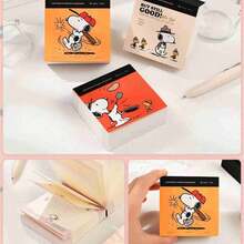 SNOOPY 1本2026年超火爆史努比便签本，经典卡通风格，治愈系文字，美不胜收！纸张厚实光滑，内页带有横线，书写舒适，不易渗墨。可用作留言板、便签本和装饰笔记本，适合学生、派对成员和上班族使用。 - 彩色 - 查看 7