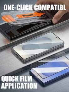 5pcs [ Series Dust-Free High-Definition Protective Film] High-Hardness Tempered Glass Screen Protector, With Excellent Scratch Resistance And Durability. The Smooth Surface Ensures Sensitive And Precise Touch Control, Providing A Smooth And Efficient Experience For Using The Phone Both Indoors And In Noisy Outdoor Environments. - Clear - View 4