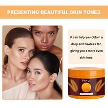 Professional-Grade Tanning Gel | Accelerates Skin Tanning, Deeply Moisturizes, And Brightens Skin Tone. Enriched With Carrot, Coconut Oil, And Retinol, It's The Perfect Partner For Beach Sunbathing And Suitable For All Skin Types. - Nhiều màu - Xem 2
