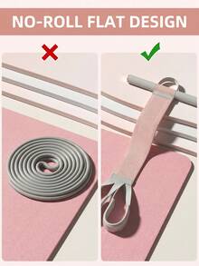 附把手瑜珈阻力帶 全身肌肉訓練用 防滑彈性帶 男女通用 仰臥起坐拉繩 日常健身 普拉提力量訓練 普拉提棒 居家健身器材 瑜珈配件 運動必備 瑜珈裝備 - 彩色 - 查看 7
