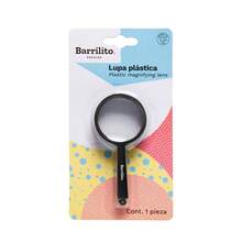 Lupa Plástica 4 cm Barrilito | Visor Compacto Para Escuela Lectura Observación y Manualidades - 4cm - Ver 3