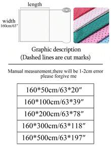 1 tấm vải in chấm bi, vải polyester in họa tiết chấm bi nhỏ, vải may vá thủ công DIY - Nhiều màu - Xem 2