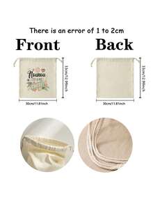 VOESETO 1 Chiếc Túi Đuốc Dây Rút In Hình Cảm Ơn Nounou Túi Đuốc Du Lịch Có Dây Rút Dùng Cho Máy Sấy Tóc Hộp Đuốc Dụng Cụ Sấy Tóc Hộp Đuốc Máy Sấy Tóc Hộp Đuốc Trang Sức Hộp Đuốc Dụng Cụ Sấy Tóc - Nhiều màu - Xem 3