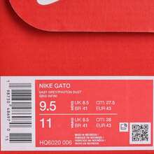 Zapatos deportivos casuales NIKE GATO para hombre, de corte bajo HQ6020-006 - Gris Oscuro - Ver 6