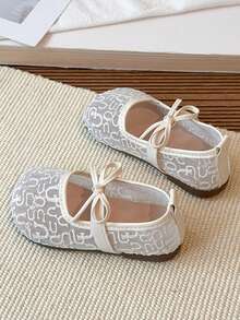 2026 Summer New Girls Kids Outdoor Comfortable Breathable Mary Jane Flat Sandals - Beige - View 6