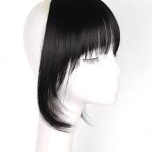 Synthetic Wig With Bangs, Women's Top Hair Replacement, Covers Gray Hair, Fluffy And Natural, Seamless Layered Wig For The Forehead, Sweet And Cool Comic Style, Claw Clips, Hair Slide, Hair Barrettes, Clips For Hair, Hair Accessories For Women, Hair Extension, Hair Piece, Hairpin - Nhiều màu - Xem 4