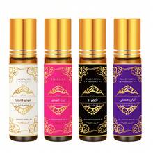 EMBRACEX. 10ml Aceite de Fragancia Árabe Saudita de Dubai, Aceite de Fragancia de Bola de Medio Oriente, Aroma Duradero, Marca de Lujo Aceite Premium, Libera tu Carisma, Regalo Ideal para Hombres y Mujeres, 0.33 Oz Chocolate Vainilla, Ciruela Cremosa, Feromonas, Hormonas, Aceite de Fragancia, Oud Majestuoso, Ámbar Tensionante, Flor de Coco Dorada, Bruma Elegante, Esencia de Noche Urbana, Jardín Mediterráneo, Eid Al-Adha - 10ml - Ver 12