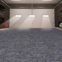 Garage Mats Oversize Garage Floor Paking Mat For Under Car 7.4 X 8.4 Ft Non-Slip Gray Garage Flooring Carpets Absorbent Oil Garage Parking Mat Waterproof Mats - 7.4 x 8.4 - 查看 8
