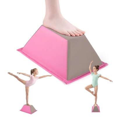 Stunt Trainer Stand For Cheerleading Cheer Flyer Stund Stand For Flexibility Core Strength Conditioning Promotes Adults And Kids Gymnastics Balance Block Cheerleading Equipment