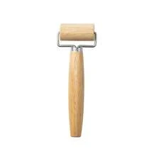1 pieza Rodillo de madera, rodillo de madera maciza para masa de empanadillas, herramienta de cocción de rodillo de harina de roble - Ver 9