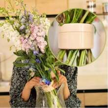 1pc Multi-Color Multi-Functional Spiral Floral Arranger, Made Of Durable Plastic, Reusable Flower Stem Holder And Fixing Tool, Spiral Design Easily Secures Various Flowers, Suitable For Large Vases, Indoor Home Decor, Tabletop Arrangements, Outdoor Floral Setups, And Wedding Decorations - A - View 7