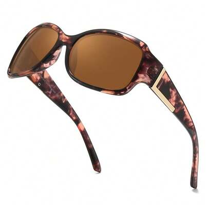 Women's Polarized Sunglasses UV400 Protection Oversized  For Outdoor