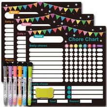 Bảng dán lịch trình sinh hoạt hàng ngày cho trẻ nhỏ và trẻ em, bảng thời gian biểu trực quan có thể xóa được bằng nam châm, bảng theo dõi hoạt động buổi sáng và buổi tối kèm phần thưởng. - Nhiều màu - Xem 12