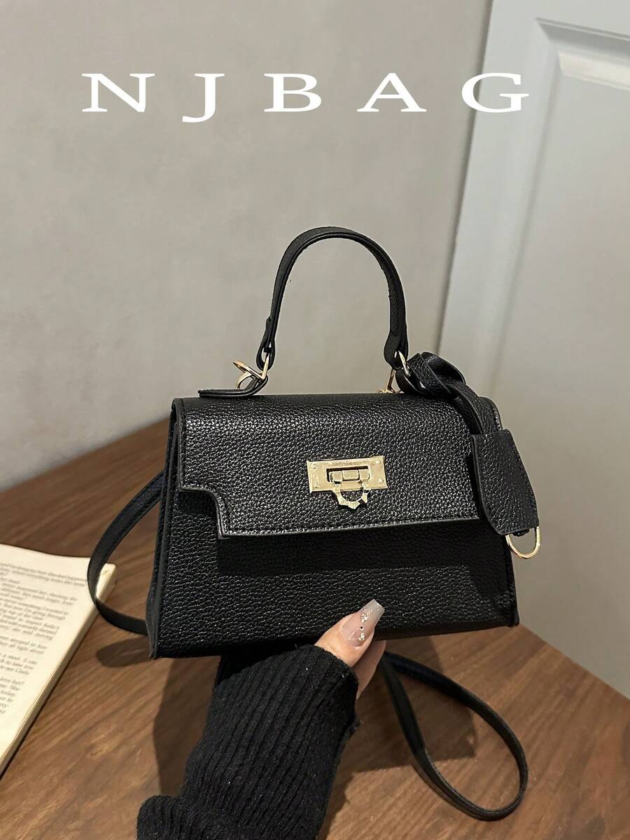 Solid Color, Student, Street, Casual, Minimalist Fashion Handbag
