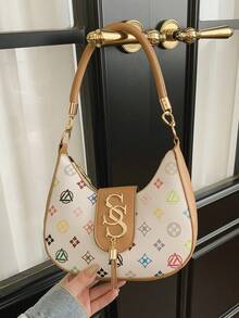 2026 New Crescent Underarm Crossbody Bag, Minimalist Summer Fashion Shoulder Bag For Women - Beige - View 9