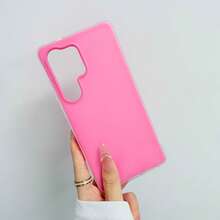 Luxury Candy 2合1 啞光硬殼手機保護殼，適用於 S26 Ultra S25 Ultra A57 A37 A56 A55 A54 A53 A35 A17 A07 A27 A36 A26 A16 S25 FE - 玫紅色 - 查看 9
