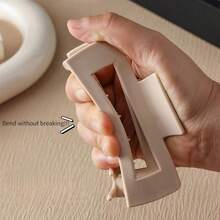 2个装时尚柔软发夹 - 强力防滑，符合人体工学设计，呵护秀发，高品质防滑发夹，新款耐用不易断造型配件 - A - 查看 8