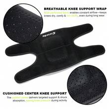 1pc Breathable Knee Pads For Men & Women, Knee Support Brace For Running, Workout, Gym, Volleyball - Multicolor - View 5