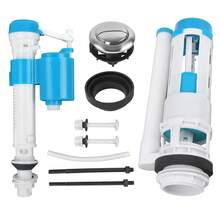 Bathroom Cistern Repair Tool Set Kit Toilet Dual Push Flush System - Blue - View 8