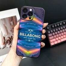 Funda para teléfono B-Bllabong con logotipo para iPhone 17 Air, 16, 15, 14, 13, 12, 11 - Negro2 - Ver 9