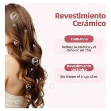 Rizadora Automática para Cabello de Cerámica 25mm, Ajuste de Temperatura, Ideal para Rizos Definidos y Duraderos - por defecto - Ver 6