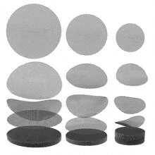 100 miếng lưới thoát nước tròn bằng nhựa đường kính 2/3/4 inch dùng cho chậu hoa, tấm lưới lót đáy chậu, thích hợp cho cây mọng nước và các loại cây trồng trong chậu. - A - Xem 9
