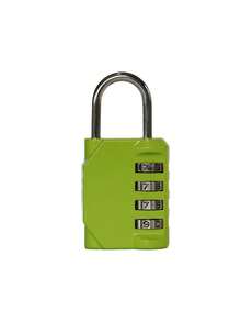 Candado con contraseña de 4 dígitos diseñado para la protección de artículos al aire libre. Adecuado para taquillas de gimnasio, cajas de herramientas, vallas, armarios de almacenamiento, taquillas y armarios deportivos. Candado antirrobo para gimnasio. - multicolor - Ver 14