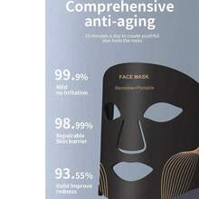 dr realpen 7 Color LED Face Mask For Daily Facial Care - Black - View 5