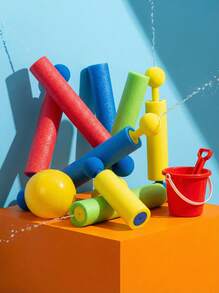 MINKOJA 20.5cm Beach Water Toy, Straight EVA Foam High Pressure Water Gun, Foam Jet Toy, Waterproof And Shockproof Outdoor Toy, Bubble Blaster - Multicolor - View 8