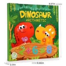Magnetic Number Puzzle, Interesting Early Math Educational Toy, Paper Teaching Aid, Preschool Subtraction New Toy - Multicolor - View 11