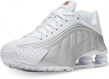 Nike Giày thể thao nam Shox R4 Series thoáng khí thấm hút mồ hôi đàn hồi tốt nhanh khô màu trắng xám thể thao hàng ngày HQ1988-101 - Trắng/Xám - Xem 2