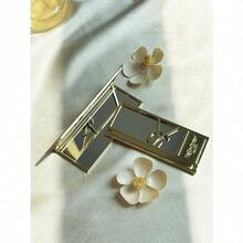 Yves Saint Laurent 高级金色便携式折叠化妆镜，方便携带，品质上乘，节日送礼佳品 - 金色 - 查看 10