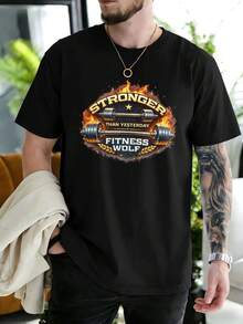 Camisetas para hombres - Negro - Ver 1