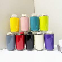 240ml Stainless Steel Mug, Hot & Cold Dual-Use Travel Coffee Cup - Multicolor - View 6