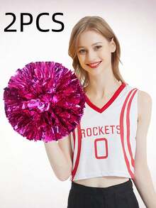 Pompons da cheerleading, pompons da ballo, pompons da competizione sportiva, adatti per basket, eventi sportivi, danza, ginnastica, ballo di gruppo, applicabili a vari eventi di scena - Fiore Flash - Visualizzare 20