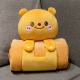 Couverture 3D enroulable - Ours jaune