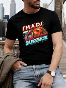 T-shirts pour hommes - Noir - Voir 1