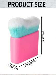 1 cọ trang điểm đa năng, cỡ lớn, mềm mại, dạng sóng, dùng để tán kem nền BB Cream, kem nền dạng lỏng, phấn phủ và má hồng, dưỡng ẩm, không thấm hút. - Nhiều màu - Xem 4