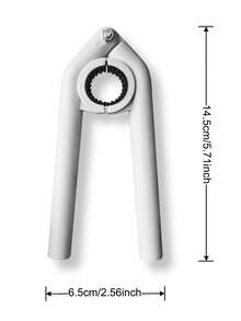 1 chiếc cờ lê vặn ốc đa năng универсальный, đầu tròn bằng nhựa ABS, dụng cụ tháo lắp ốc vặn vòi nước, tay cầm cao su chống trượt dùng để bảo dưỡng ốc vặn vòi nước. - A - Xem 2