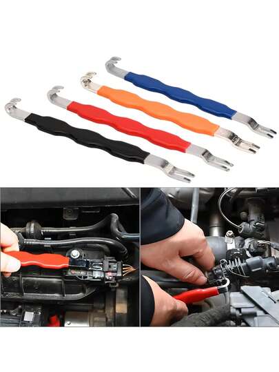 1pc Automotive Electrical Terminal Connector Removal Kit, Metal Tool For Firing Harness Plug Separation
